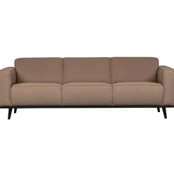 Sale WOOOD Statement 3-zits bank 230 cm bouclé Nougat