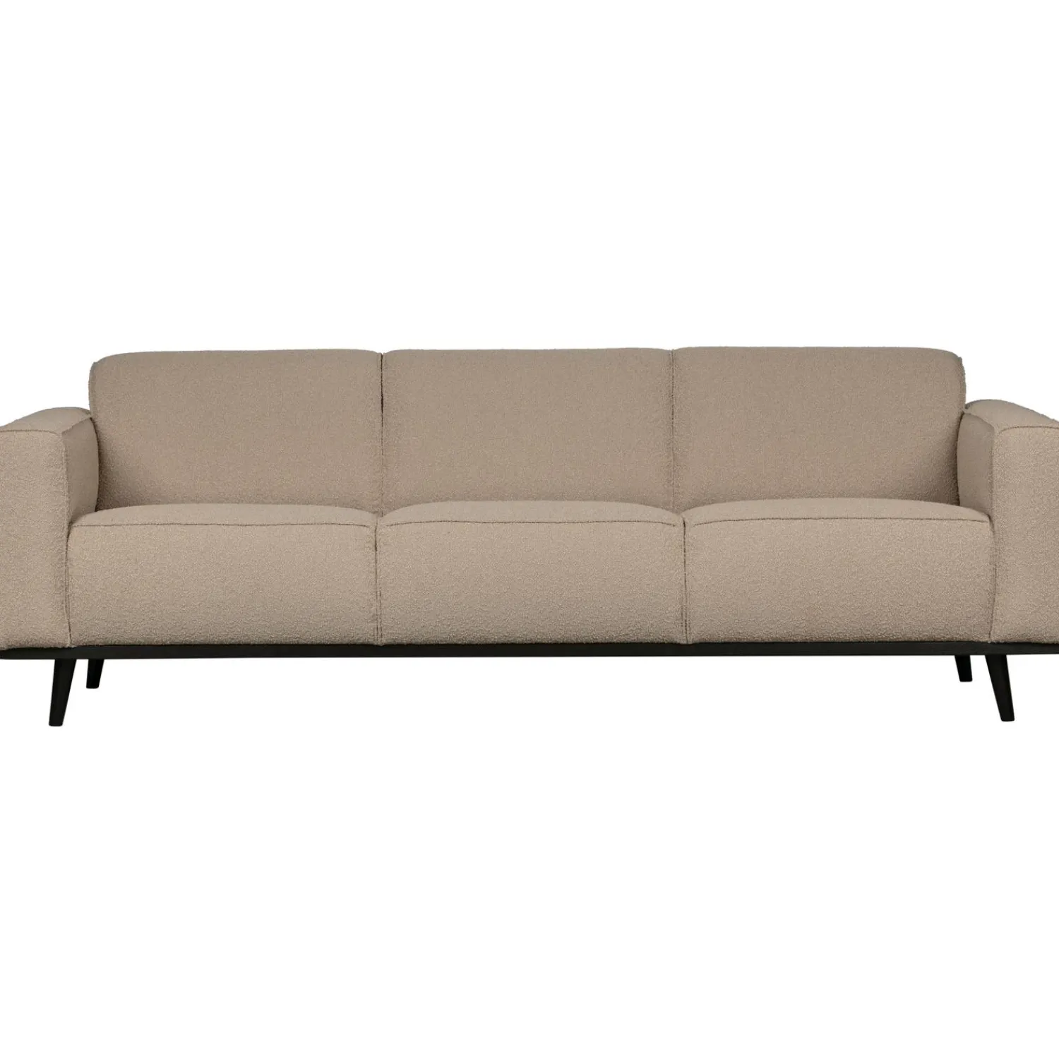 Discount WOOOD Statement 3-zits bank 230 cm bouclé Beige