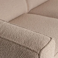 Discount WOOOD Statement 3-zits bank 230 cm bouclé Beige