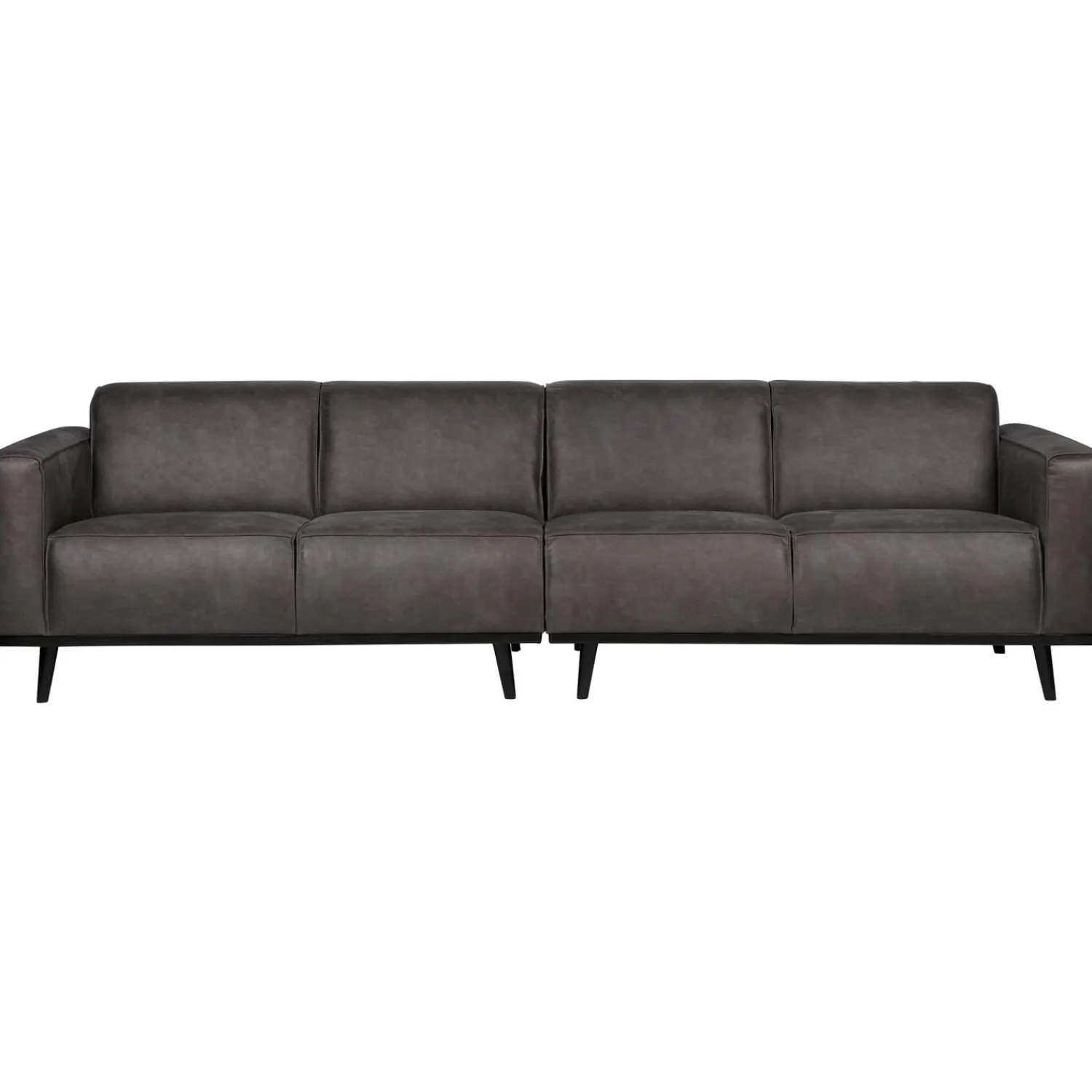 Sale WOOOD Statement 4-zits bank 280 cm ecoleer Donkergrijs