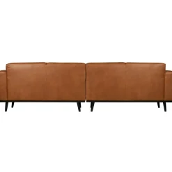 Discount WOOOD Statement 4-zits bank 280 cm ecoleer Cognac