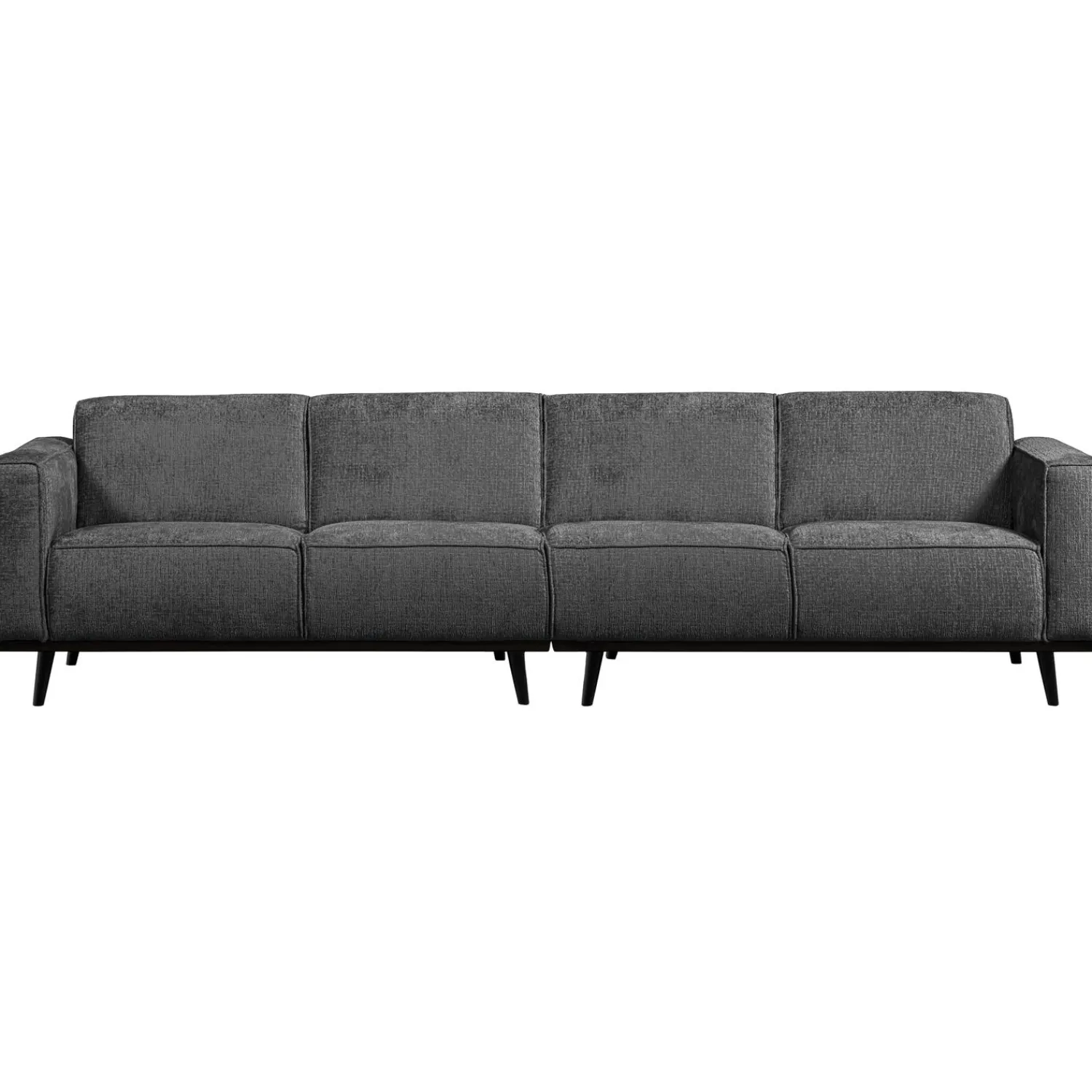 Outlet WOOOD Statement 4-zits bank 280 cm structure velvet Mountain