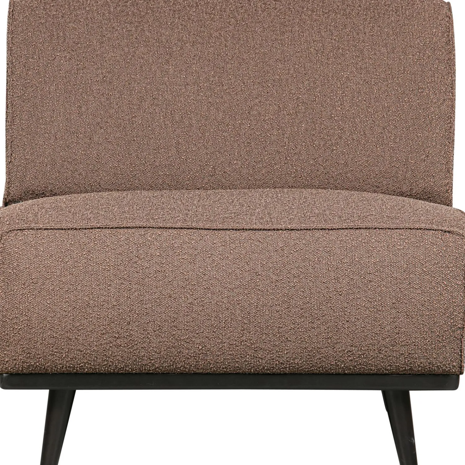 Outlet WOOOD Statement 1-zits element bouclé Nougat