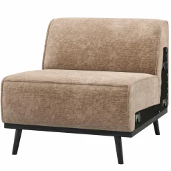 Best WOOOD Statement 1-zits element chenille velvet Taupe