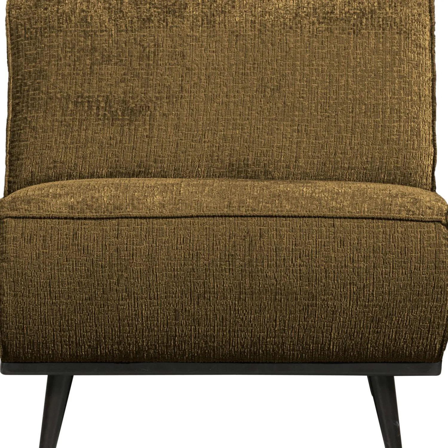 Outlet WOOOD Statement 1-zits element structure velvet Brass