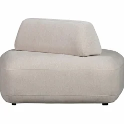 Outlet WOOOD Sterck fauteuil met verplaatsbare rugleuning Zand