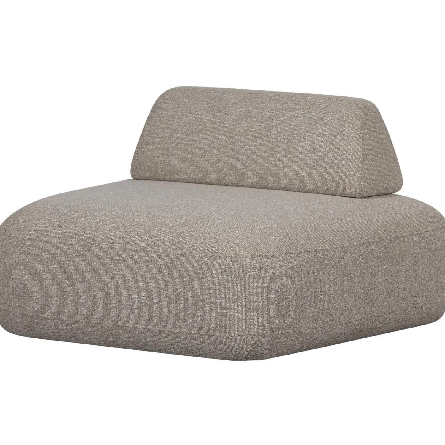 Online WOOOD Sterck fauteuil met verplaatsbare rugleuning Naturel