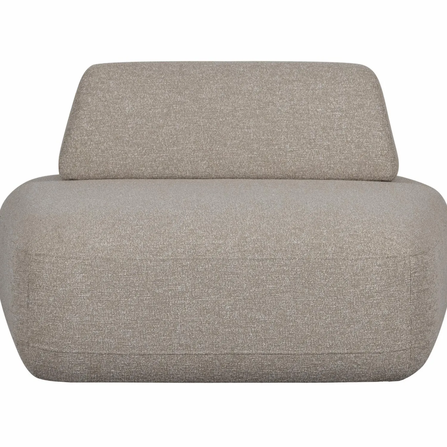 Online WOOOD Sterck fauteuil met verplaatsbare rugleuning Naturel