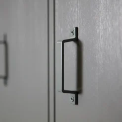 Sale WOOOD Stijn hoog 2-deurs lockerkast steel grey Staalgrijs