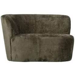 Hot WOOOD Stone bankje links warm groen