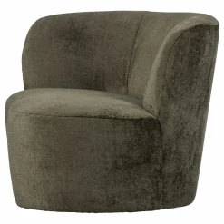 Hot WOOOD Stone bankje links warm groen