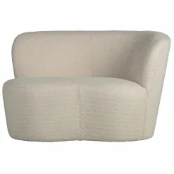 Sale WOOOD Stone bankje rechts bouclé crème