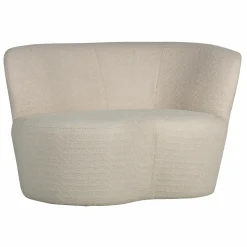 Sale WOOOD Stone bankje rechts bouclé crème