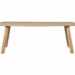 Discount WOOOD Tablo eettafel deens ovaal DL 180x100 cm transparant