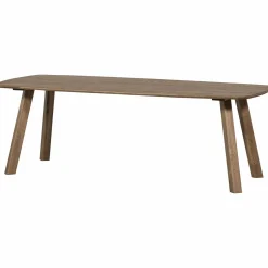 Online WOOOD Tablo eettafel deens ovaal DL 220x100 cm cashmere brown