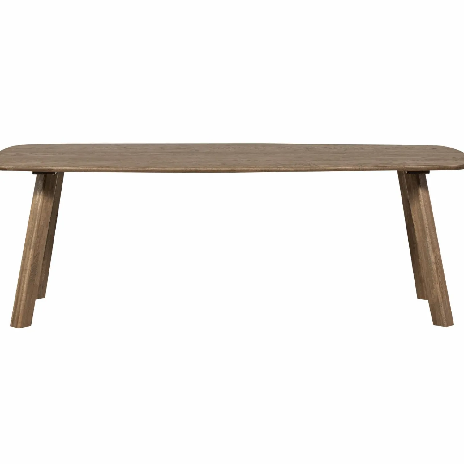 Online WOOOD Tablo eettafel deens ovaal DL 220x100 cm cashmere brown