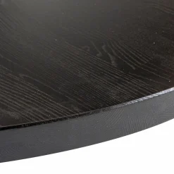 Sale WOOOD Tablo Lungo eindblad rond essen blacknight mat