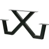 WOOOD Tablo Outdoor X-vorm poot picknick metaal 1 stuks