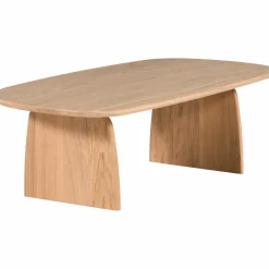 Clearance WOOOD Tablo salontafel 110 cm eiken Transparant