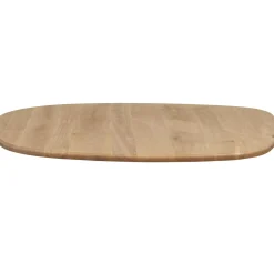 Sale WOOOD Tablo tafelblad eiken naturel organisch 130x130 cm