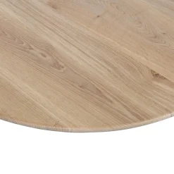 Sale WOOOD Tablo tafelblad eiken naturel organisch 130x130 cm