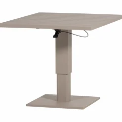 WOOOD Tesso hoogte verstelbare tuintafel aluminium Zand