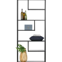 Online WOOOD Teun vakkenkast zwart