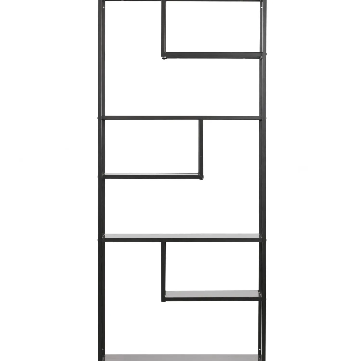 Online WOOOD Teun vakkenkast zwart