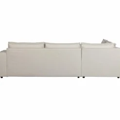 New WOOOD Thomas hoekbank geweven stof links Naturel