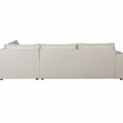 Discount WOOOD Thomas hoekbank geweven stof rechts Naturel