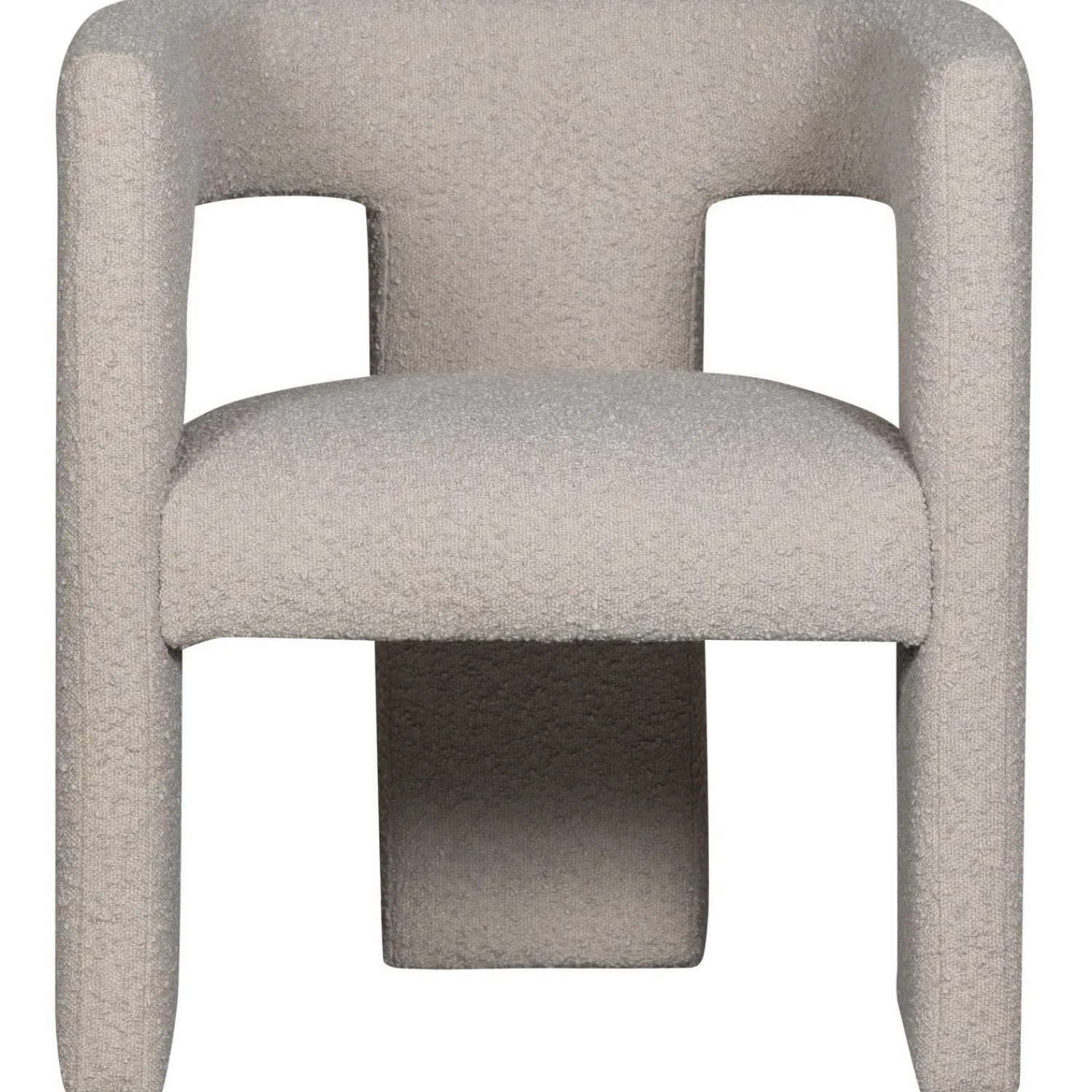 Clearance WOOOD Tiwa fauteuil bouclé Beige