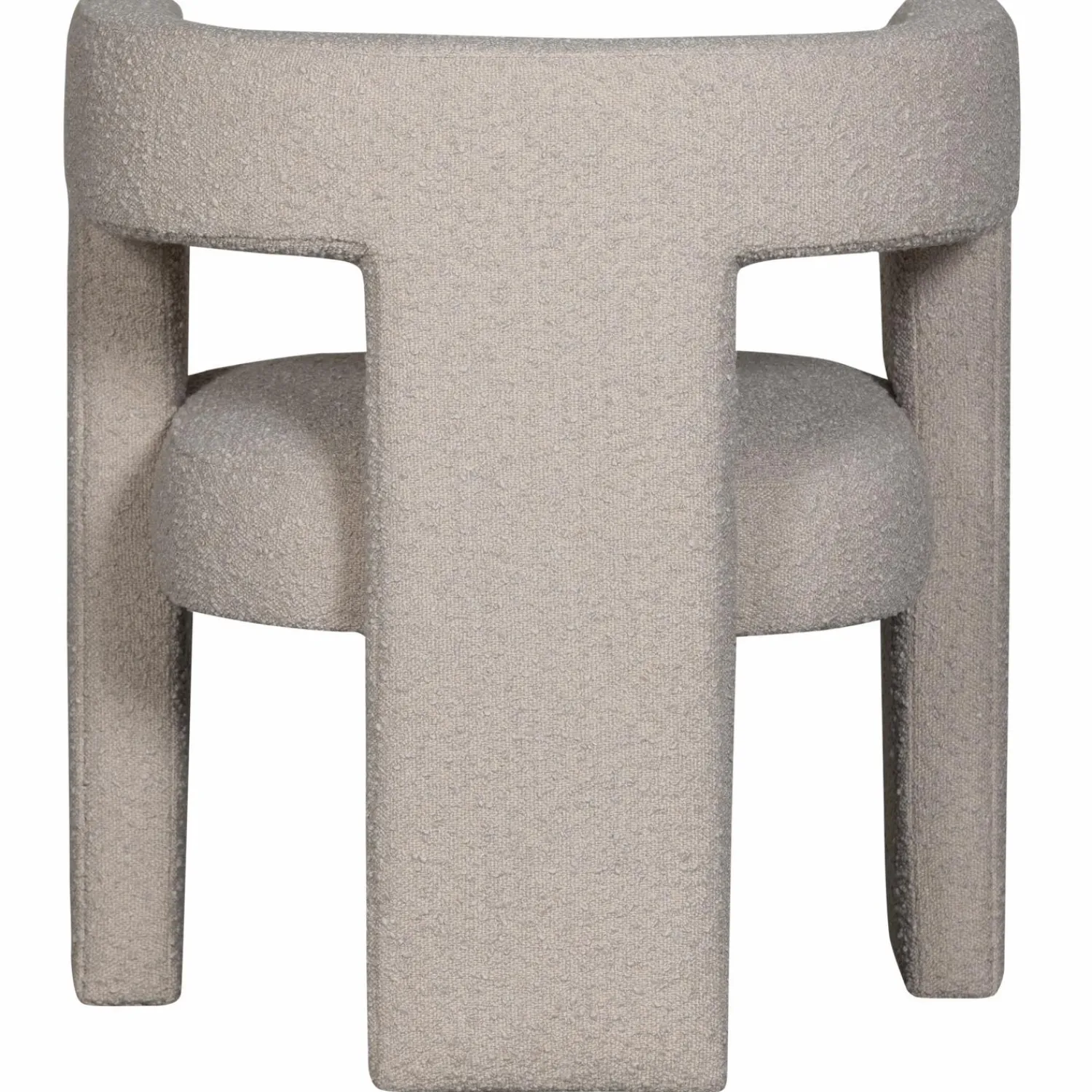 Clearance WOOOD Tiwa fauteuil bouclé Beige