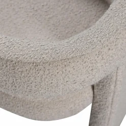 Clearance WOOOD Tiwa fauteuil bouclé Beige