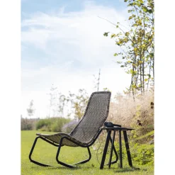 Outlet WOOOD Tom tuin schommelstoel Naturel