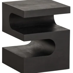 Sale WOOOD Toma bijzettafel mango hout zwart