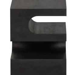 Sale WOOOD Toma bijzettafel mango hout zwart