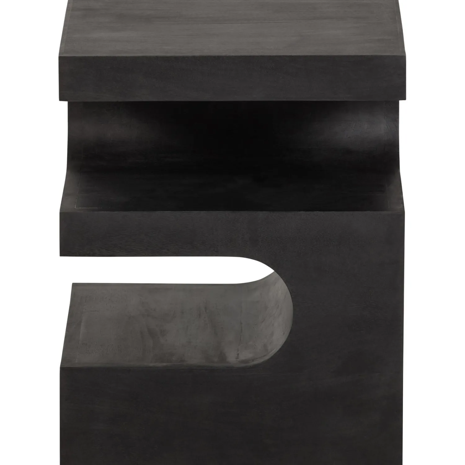 Sale WOOOD Toma bijzettafel mango hout zwart