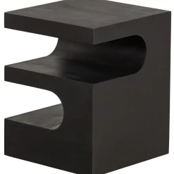 Sale WOOOD Toma bijzettafel mango hout zwart