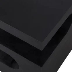 Sale WOOOD Toma bijzettafel mango hout zwart