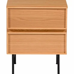 Best WOOOD Tours ladekast/nachtkastje 2 lades melamine/MDF Naturel