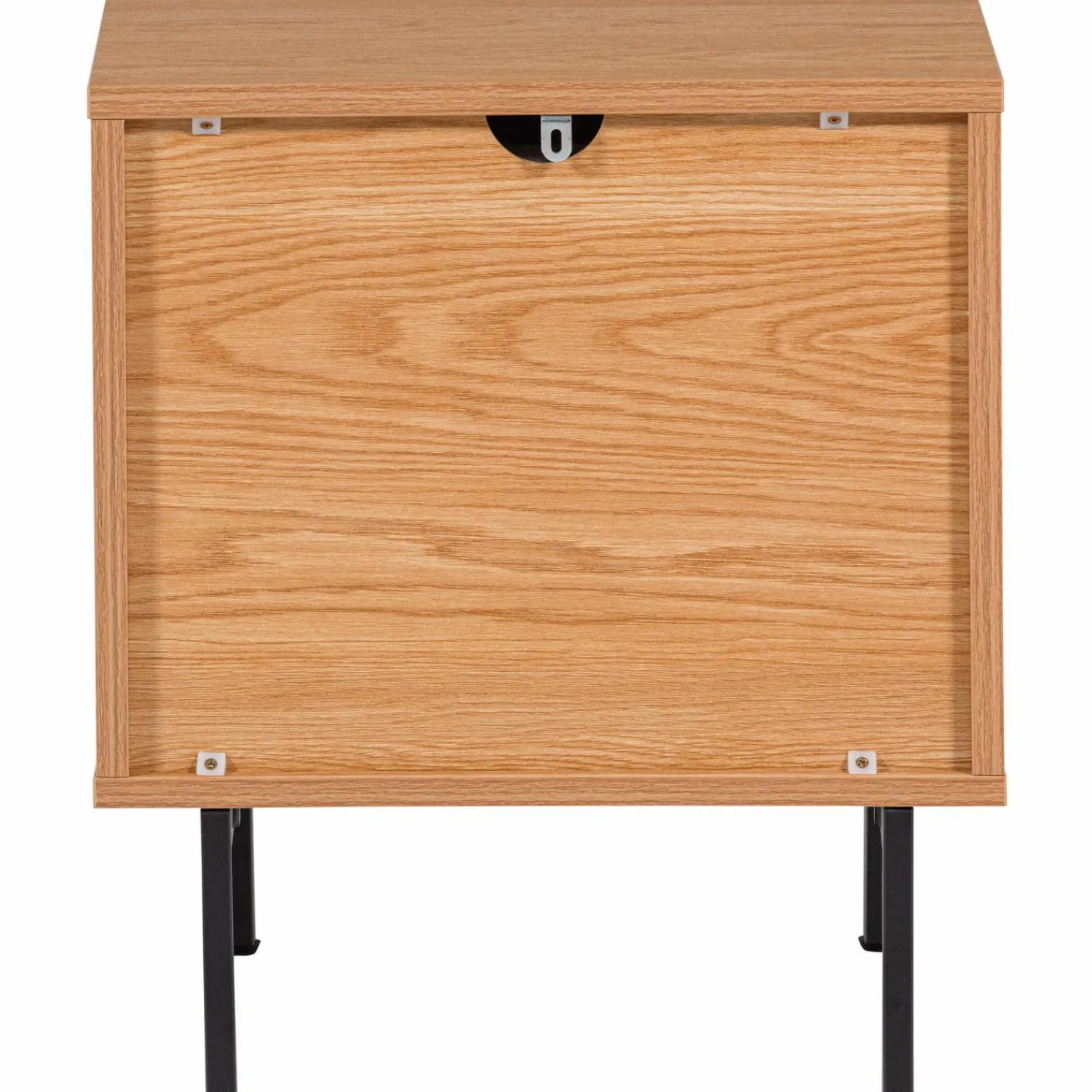 Best WOOOD Tours ladekast/nachtkastje 2 lades melamine/MDF Naturel