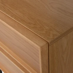 Best WOOOD Tours ladekast/nachtkastje 2 lades melamine/MDF Naturel