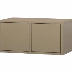 Outlet WOOOD Turner opbergbank grenen mud