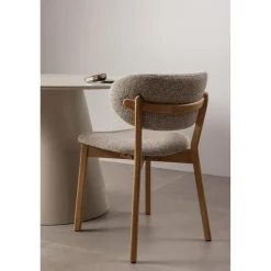 Clearance WOOOD Udar eetkamerstoel met houten frame Naturel