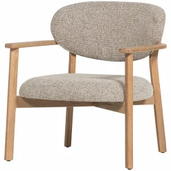 Outlet WOOOD Udar fauteuil met houten frame Naturel