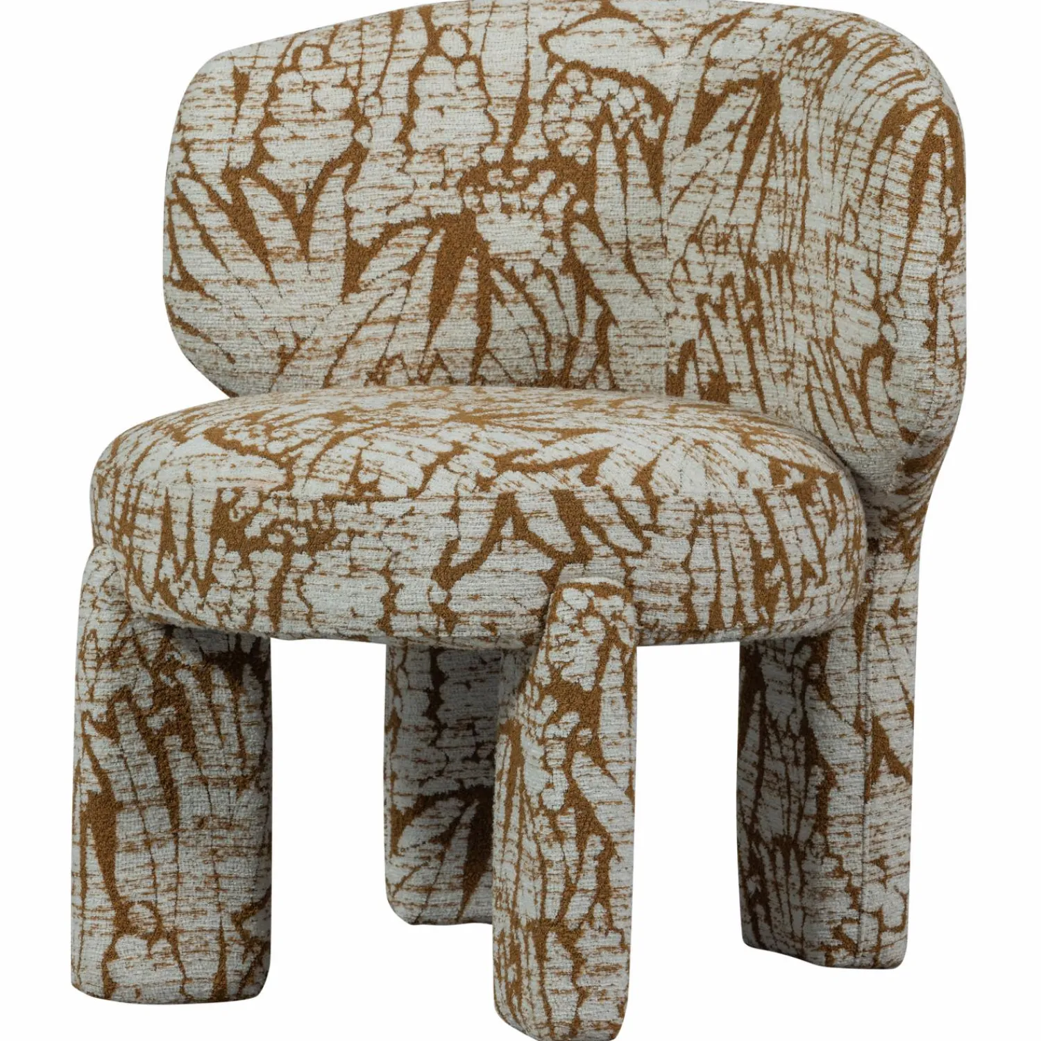 Clearance WOOOD Upke fauteuil met dessin naturel/bruin