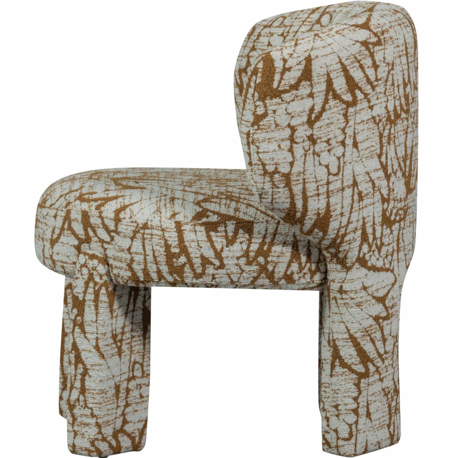 Clearance WOOOD Upke fauteuil met dessin naturel/bruin