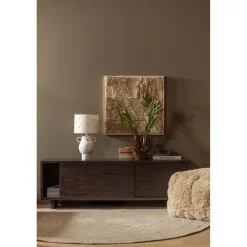 Sale WOOOD Utopia vloerkleed rond naturel ø200 cm