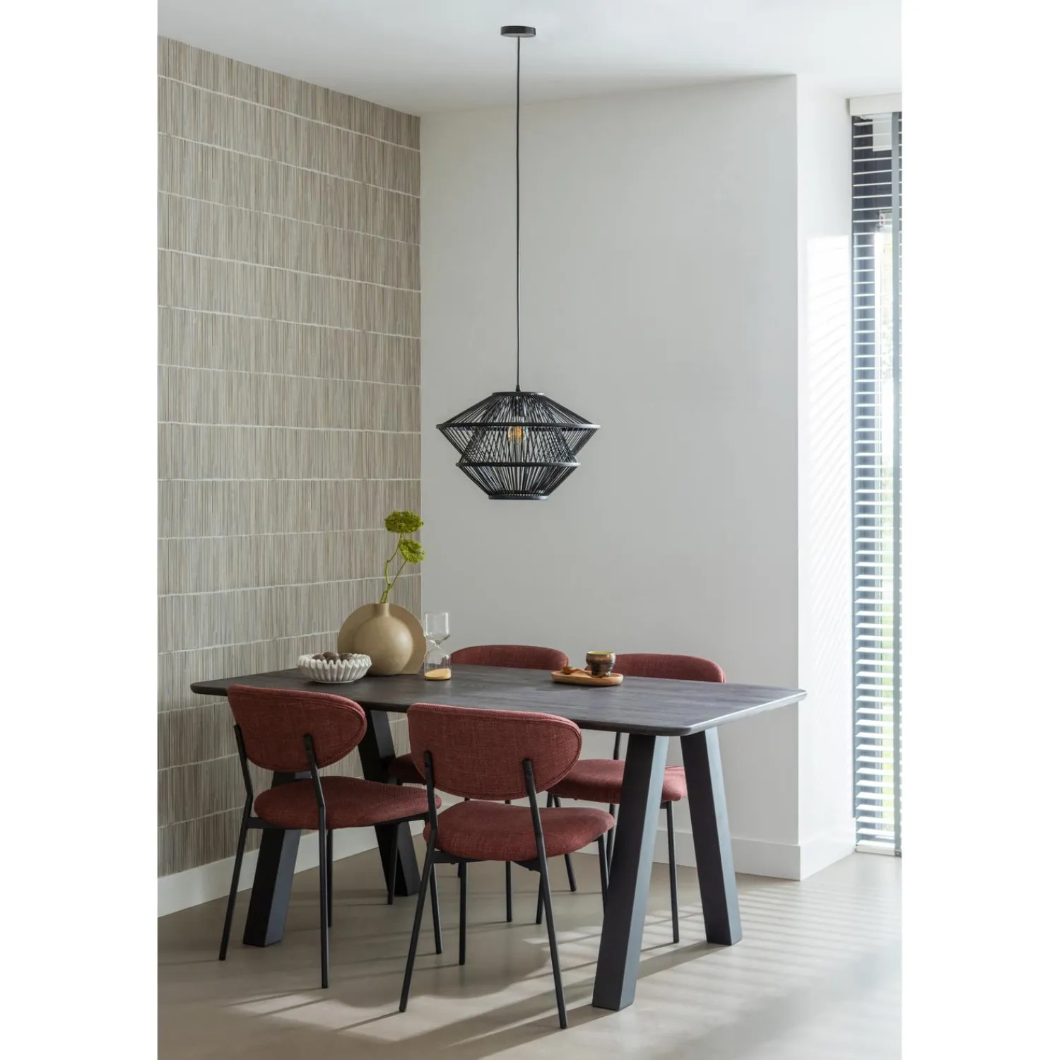 WOOOD Utrecht poot KD metaal 1 stuks