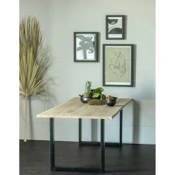 Sale WOOOD U-vorm/Maastricht poot KD metaal 1 stuks